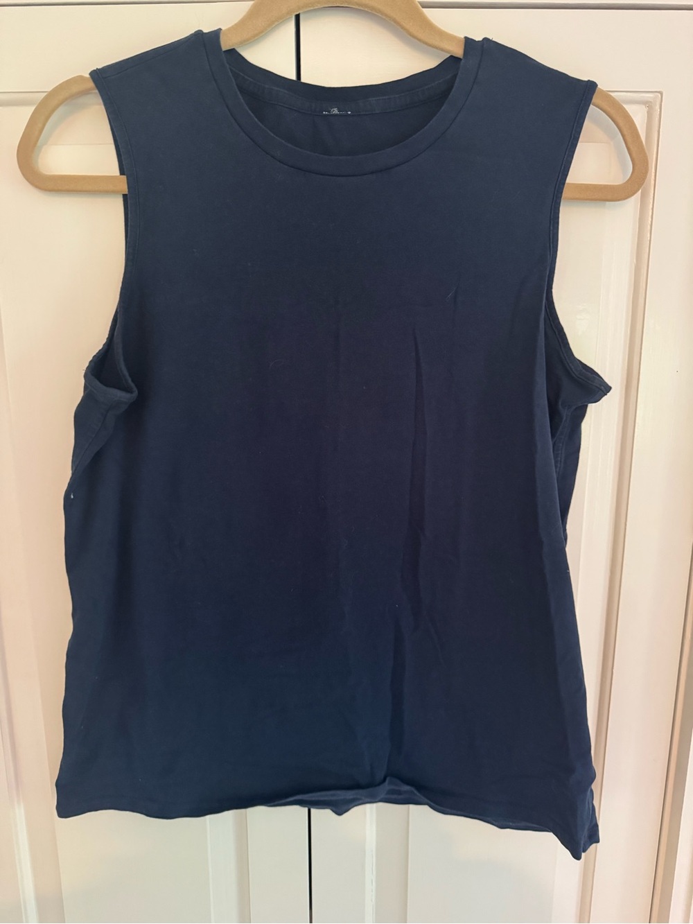lululemon athletica Navy Sleeveless Muscle Tee